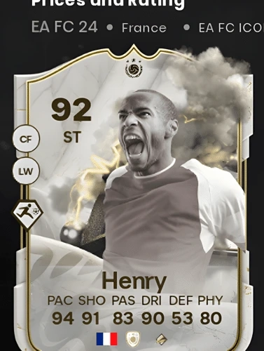 Mastering FC 24: Uncovering Thierry Henry's Icon Card and Strategies to Secure it