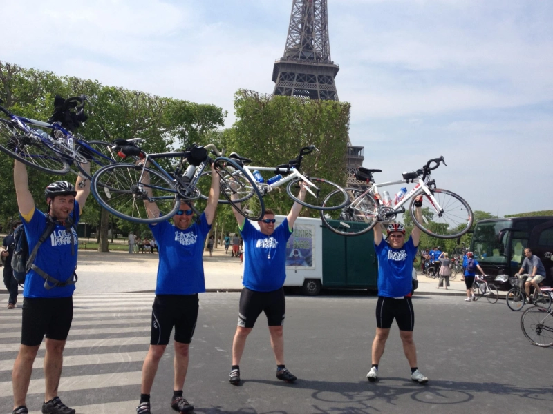 Where Can I Find London Paris Charity Cycles?