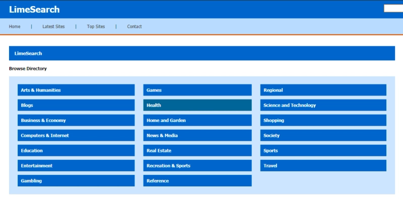 LIME SEARCH THE BEST WEB DIRECTORY