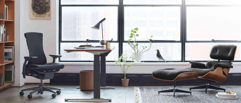 Eames Lounge Chair in the Office
