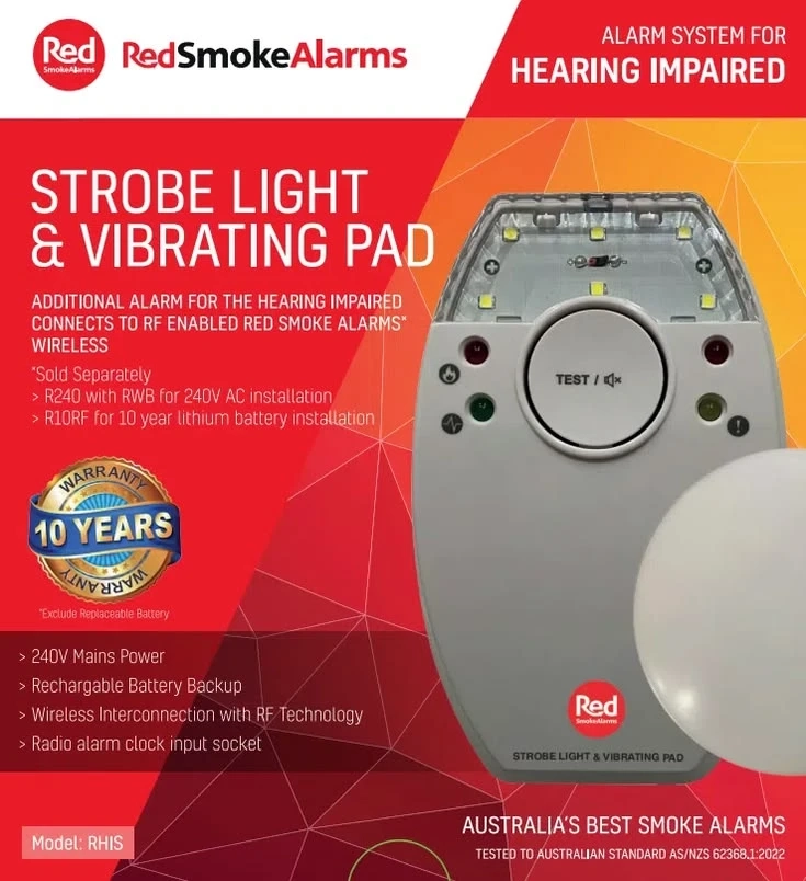 Types of Hearing Impaired Smoke Alarms: Vibrating, Flashing & Smart Systems