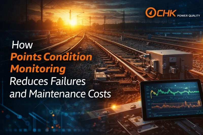 How Points Condition Monitoring Reduces Failures and Maintenance Costs