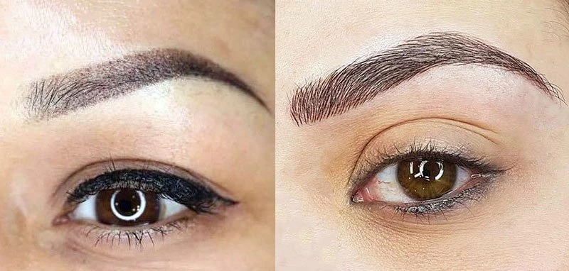 Difference between Powder brows New York & Microblading New York