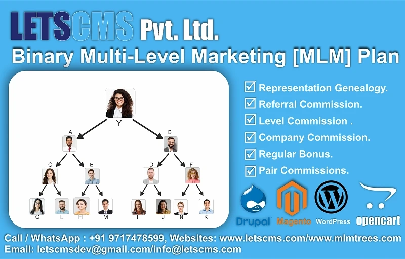Binary MLM Business Software | Binary Network Marketing CMS Plugins