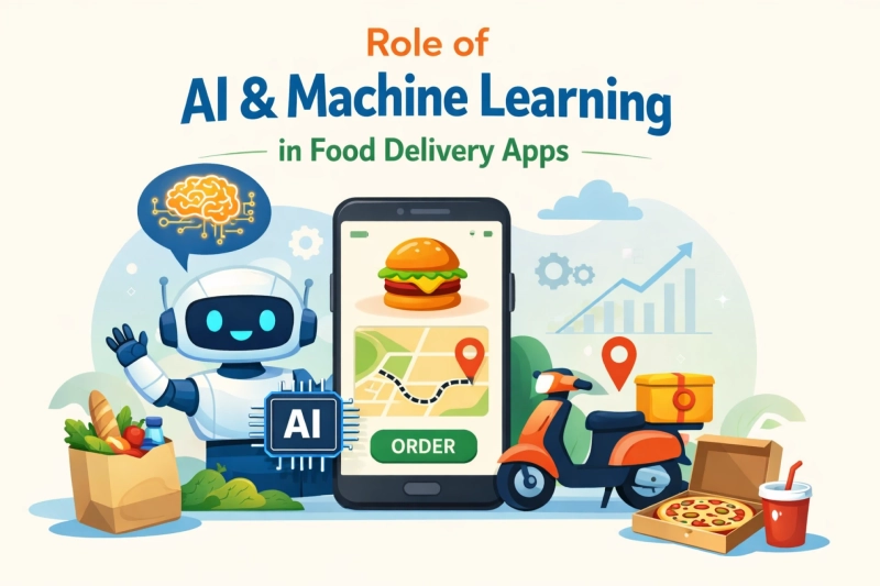 Role of AI & Machine Learning in Food Delivery Apps