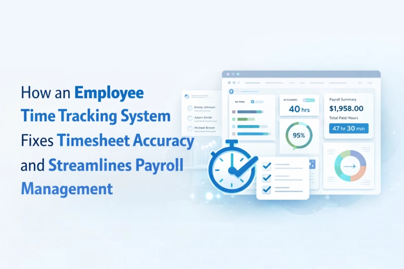 How an Employee Time Tracking System Fixes Timesheet Accuracy and Streamlines Payroll Management