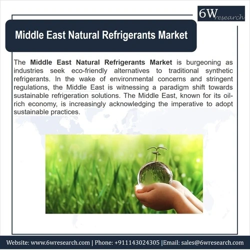 The Growth Trajectory of Middle East Natural Refrigerants Market (2024-2030) | 6wresearch