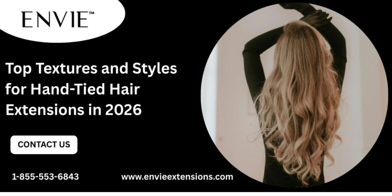 Top Textures and Styles for Hand-Tied Hair Extensions in 2026