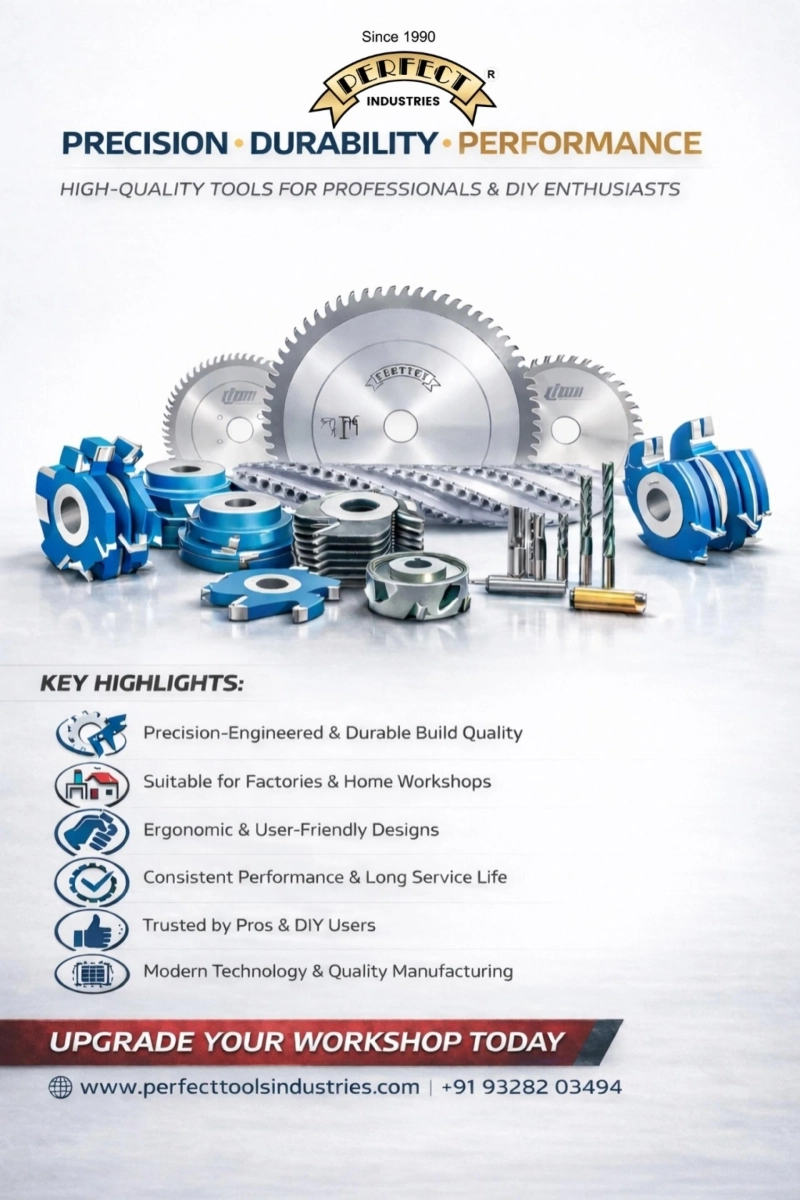 The Best Woodworking Tools for Factories and Home Workshops in Ahmedabad