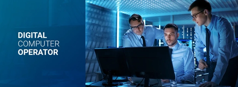 What did a computer operator do