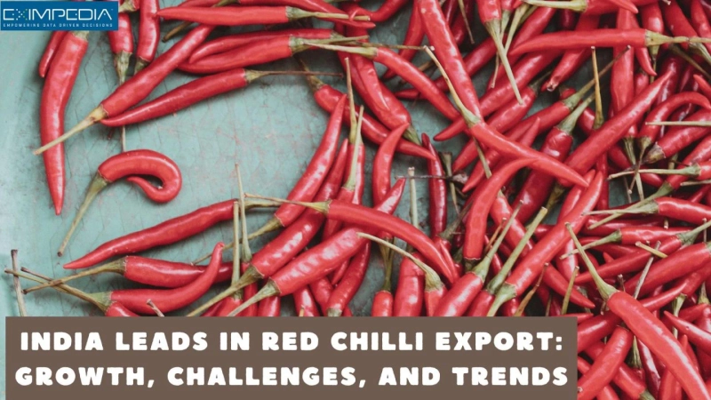 India Leads in Red Chilli Export: Growth, Challenges, and Trends