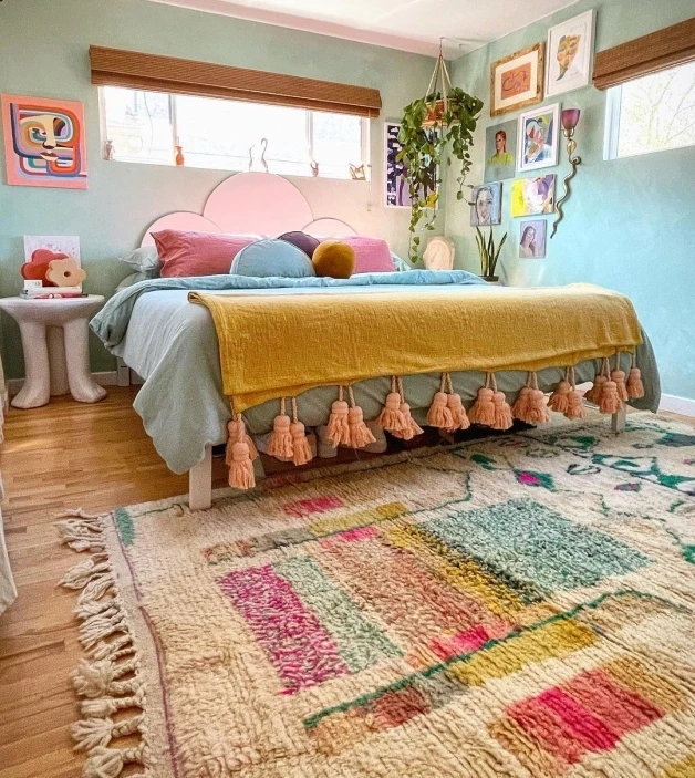 Moroccan decor - Decorating Living room with moroccan rug