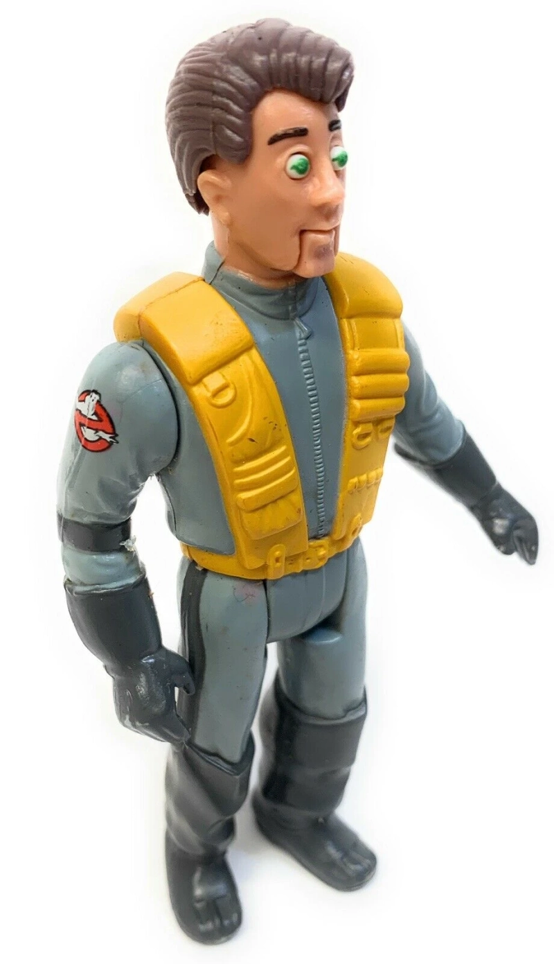 Vintage Kenner Real Ghostbusters Peter Venkman Fright Features Figure 1987