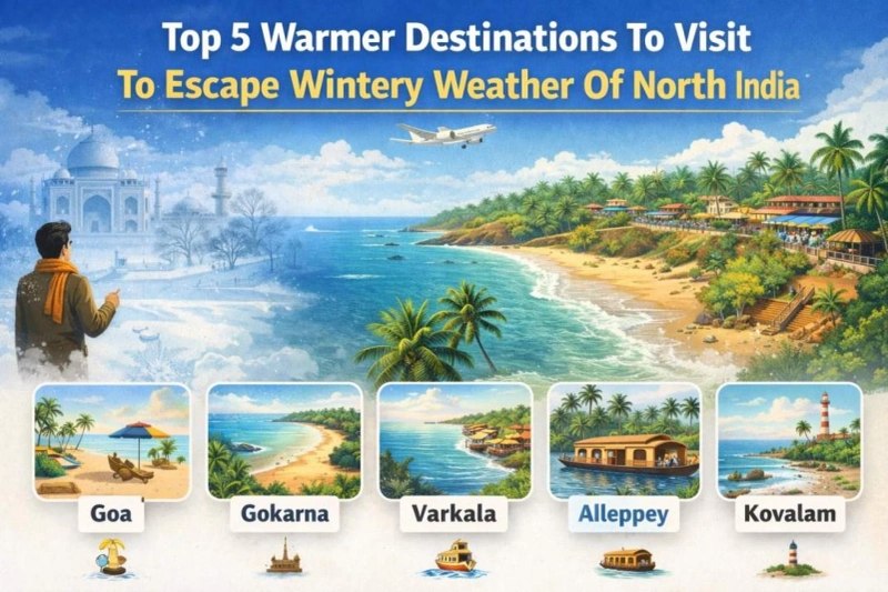 Best Warm Beach Destinations in South India During Winter