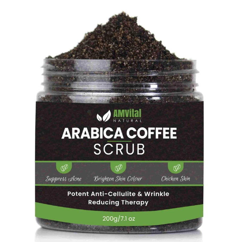 AMVital's Arabica Coffee Scrub Cream: Transform Your Skin