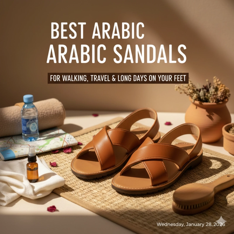 Best Arabic Sandals for Walking, Travel & Long Days on Your Feet