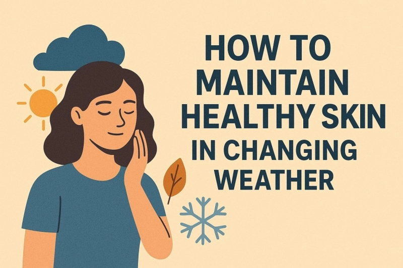 How to Maintain Healthy Skin in Changing Weather