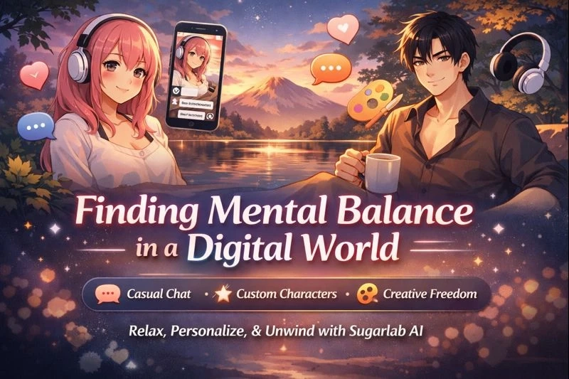 Sugarlab AI’s Role in Stress Relief and Daily Mental Balance
