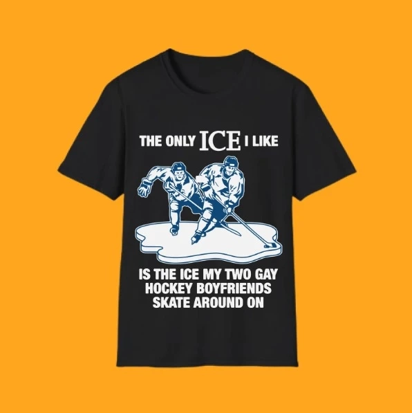 The Only Ice I Like Hockey Boyfriends T Shirt
