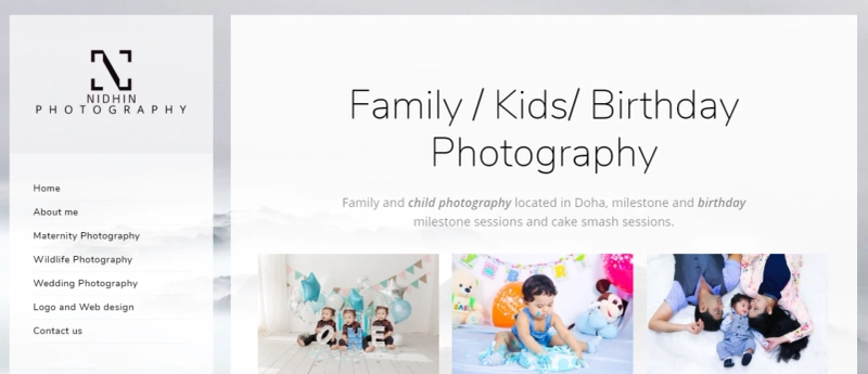 PHOTOGRAPHER FOR KIDS/CHILDREN BIRTHDAY PARTY IN DOHA, MANILA, BANGLORE AND KOCHI