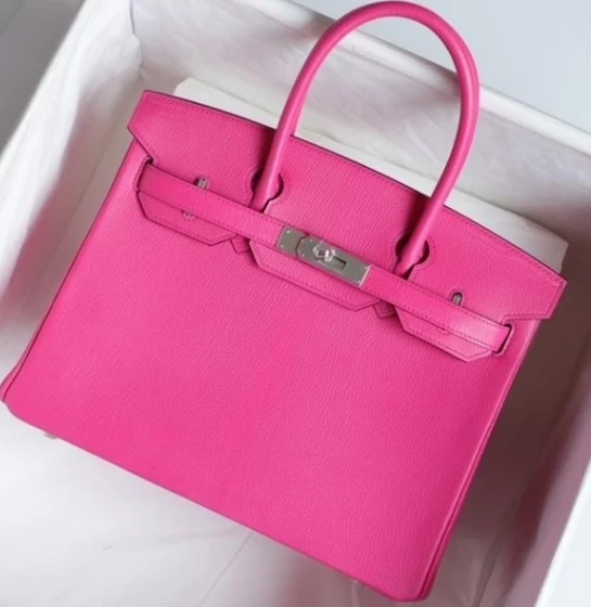 HERMES Birkin 30 Rose Tyrien: A Bold Icon of Luxury and Craftsmanship