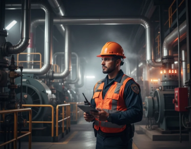 What are the Key Roles of Firewatch Security Services La Puente in Power Plants?