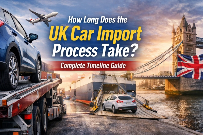 How long does the UK car import process take?