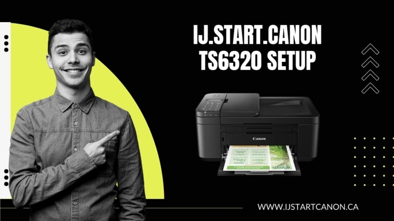 Setup and Use of the Canon Pixma TS6320 Printer
