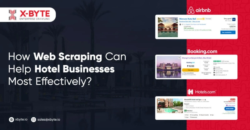 How Web Scraping Can Help Hotel Businesses Most Effectively?