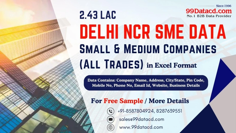 Delhi NCR SME Database: Faster Deals, Higher Conversions