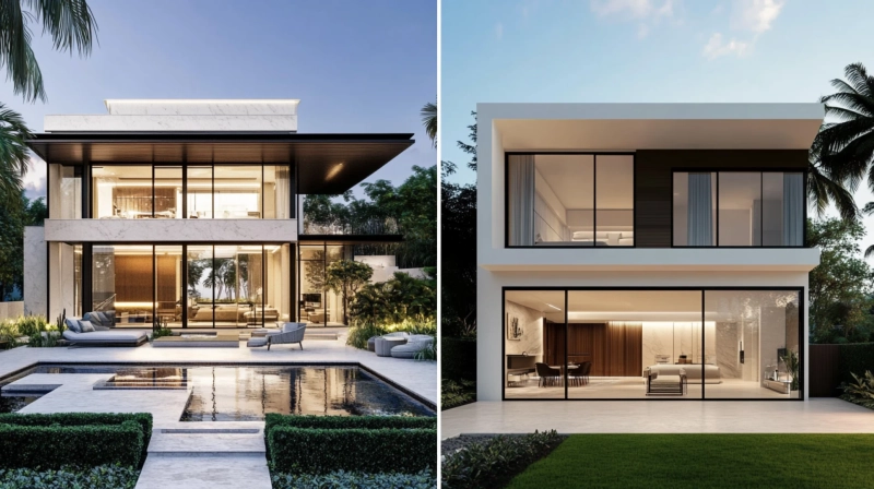 What Are the Key Differences Between Luxury and Standard Home Construction?