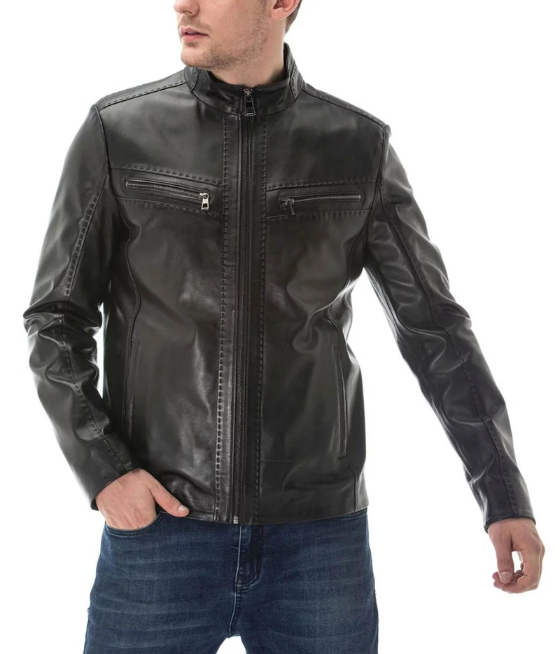 Mens Winter Leather Jackets on Sale