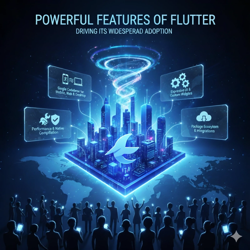 Powerful Features of Flutter That Are Driving Its Widespread Adoption