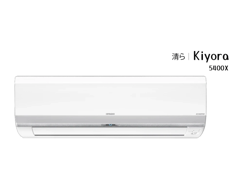 Hitachi AC's ice Clean feature Powered by FrostWash Technology
