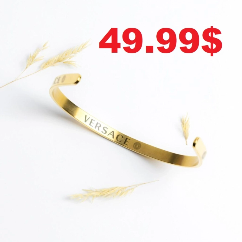 The Versace Cuff Bracelet: Embodying Elegance and Bold Statement