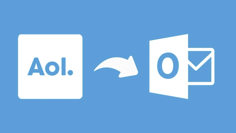 Converted data of AOL email account with Outlook