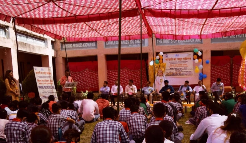 Internationally Acknowledged Farmer Policy Scientist Shashank Kulkarni delivered Lecture on World Water Day