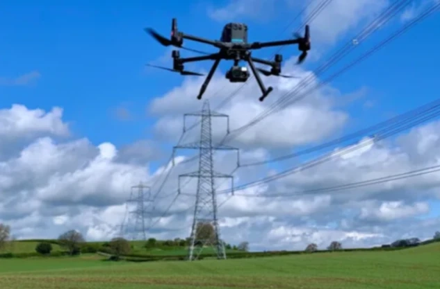  Drone Power line Inspection