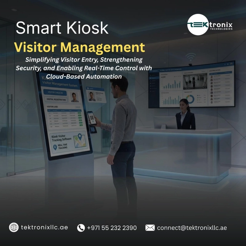 Smart Touchless Visitor Kiosk Solutions for Modern UAE Workplaces