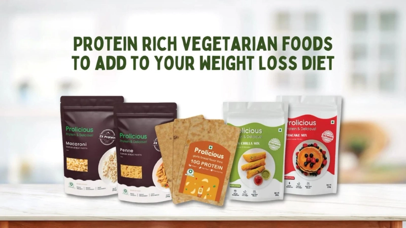 Protein rich vegetarian foods to add to your weight loss diet