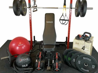 What are the key features to consider when purchasing gym equipment for a home gym?