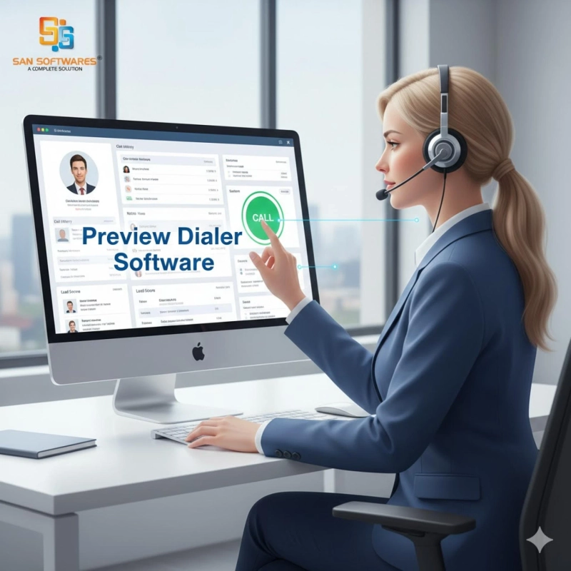 Preview Dialer Software for Controlled and Planned Outbound Calling