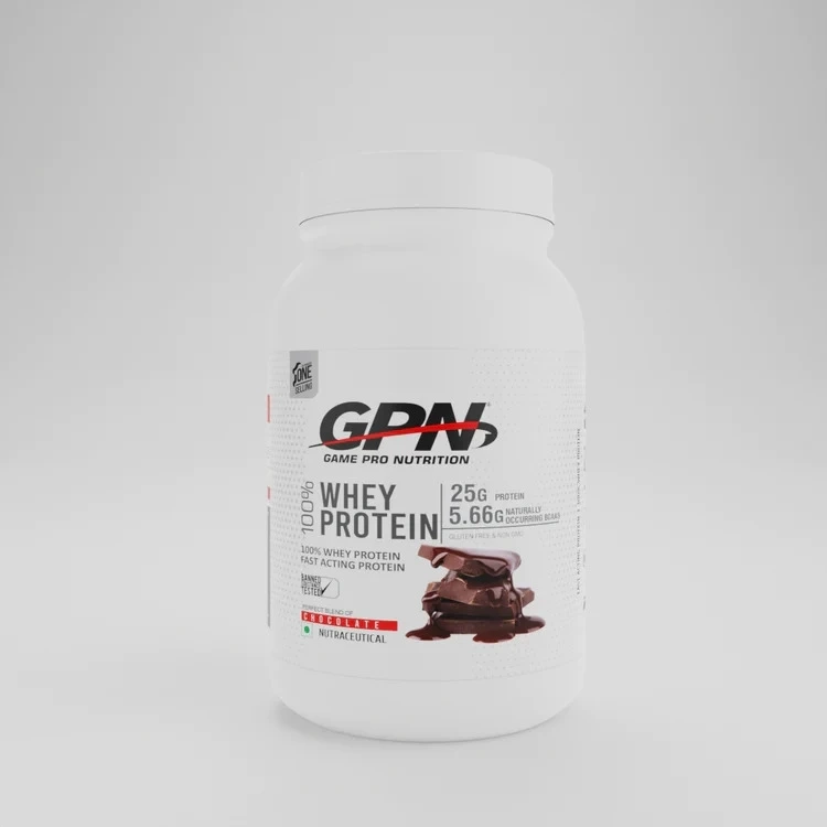 GPN 100% Whey Protein Powder (1Kg) Packing, Post-workout supplement
