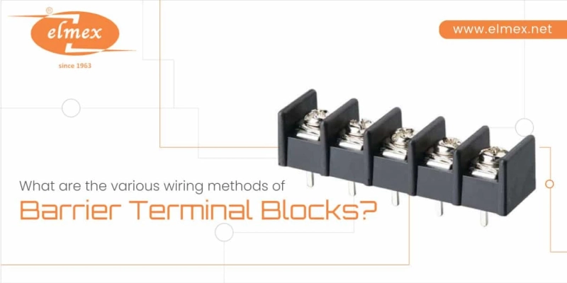 What are the various wiring methods of Barrier Terminal Blocks?