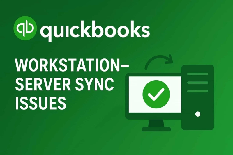 How to Resolve QuickBooks Workstation–Server Sync Issues