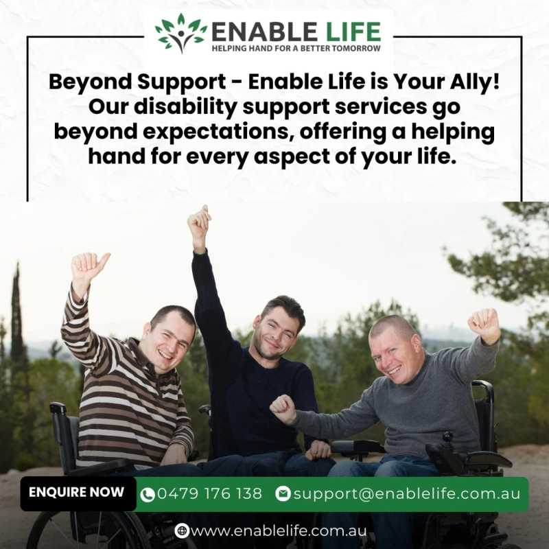 Enable Life Disability Services | Best NDIS, Disability support and Community Support Services in We