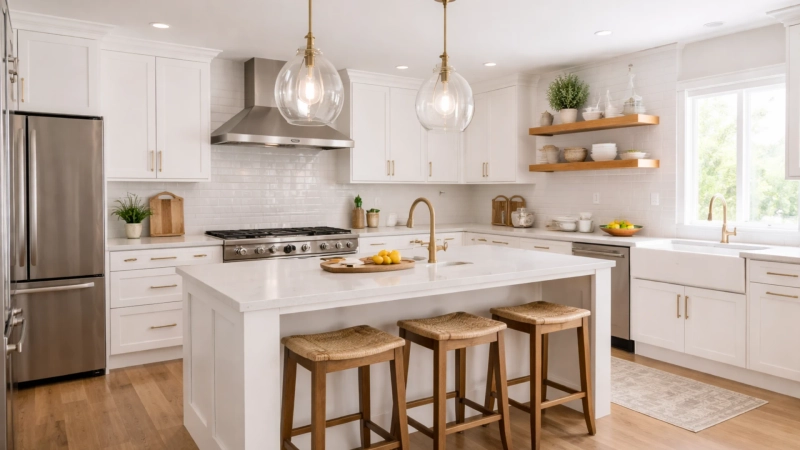 Open-Concept Kitchen Remodeling: Pros, Cons & Design Tips
