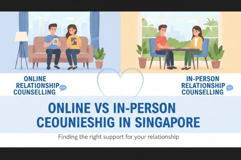 Online vs In-Person Relationship Counselling in Singapore