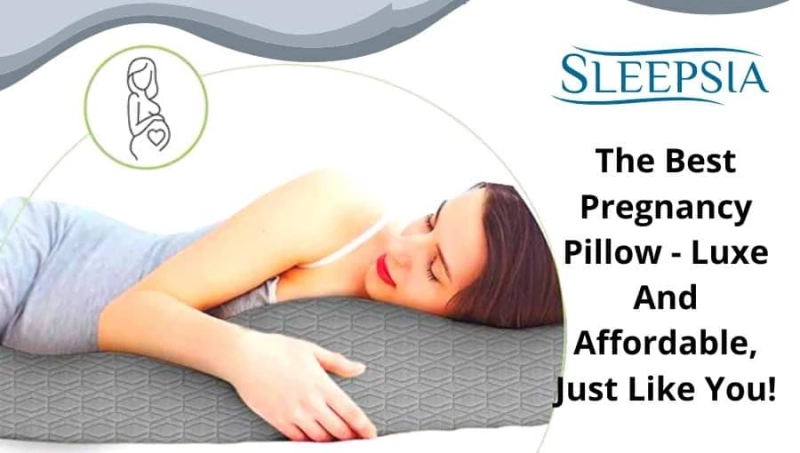 The Body Pillow from Sleepsia: Helpful During Pregnancy