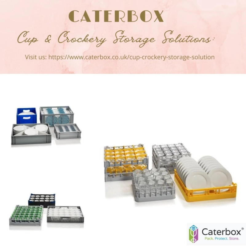 Buy Crockery & Cup storage racks online from Caterbox in the UK at best prices